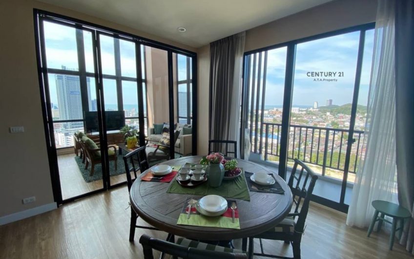 Condo for rent The Sky sriracha,  Duplex room, sea view