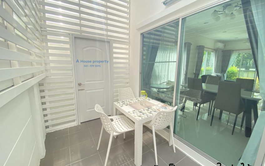 House for rent, 3 bedrooms, Casa Grand Village, Sriracha, Chonburi.