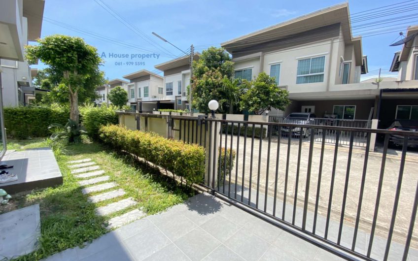 House for rent, 3 bedrooms, Casa Grand Village, Sriracha, Chonburi.