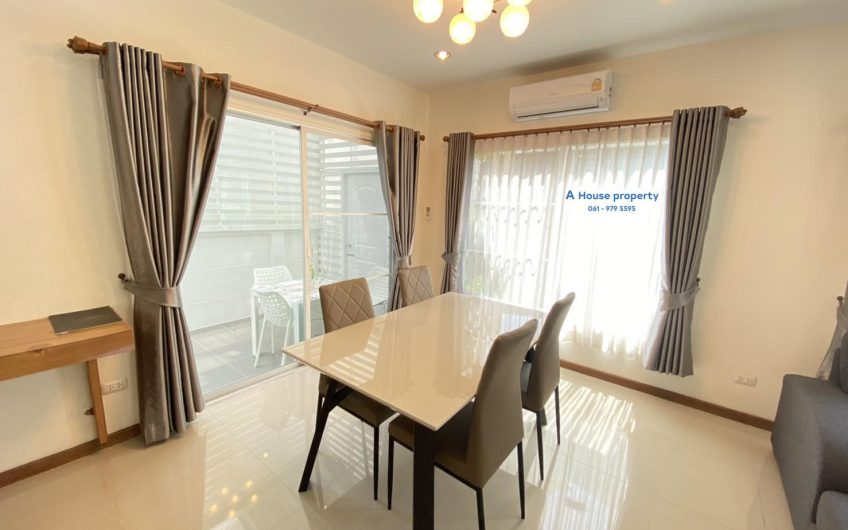 House for rent, 3 bedrooms, Casa Grand Village, Sriracha, Chonburi.