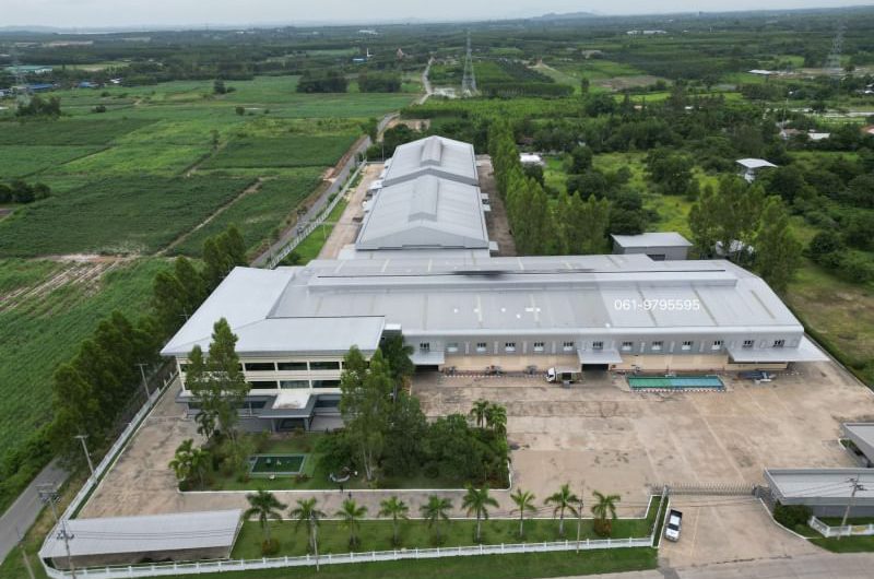 Offer land with factories in the Eastern Economic Area, area 57-3-58 rai, with license, Bo Thong, Chonburi