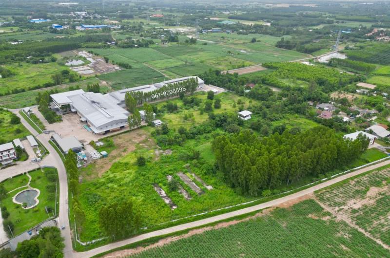 Offer land with factories in the Eastern Economic Area, area 57-3-58 rai, with license, Bo Thong, Chonburi