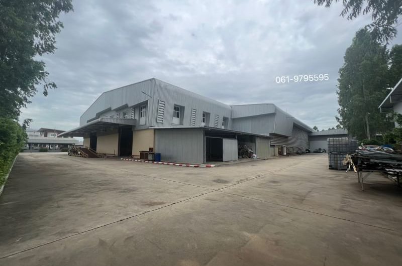 Offer land with factories in the Eastern Economic Area, area 57-3-58 rai, with license, Bo Thong, Chonburi