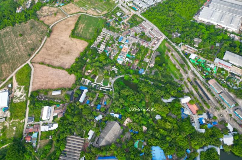 Big land for sale, good location, next to Sriracha Tiger Zoo Road, Chonburi