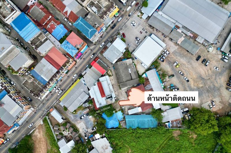 Land for sale on Photisan Road, near the sea, Pattaya, Chonburi.