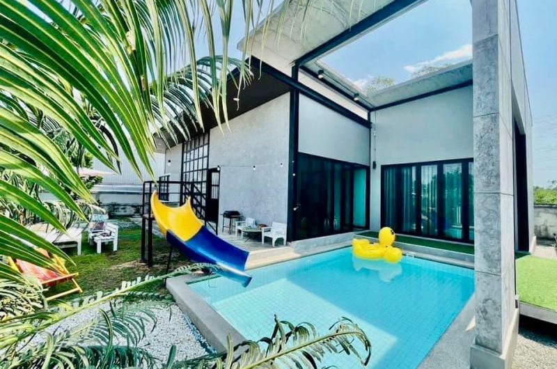 Single house, pool villa for sale With furniture Pattaya-Huai Yai Chonburi