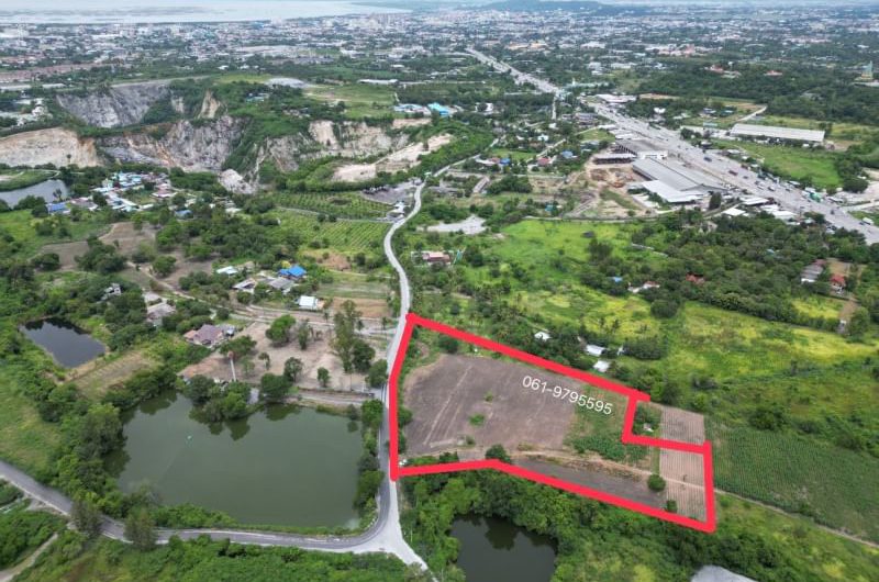 Muang Lai land, Nong Khang Khok, near the Bypass Road, Chonburi.