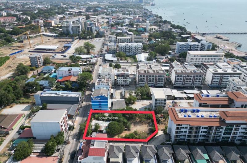 Beautiful plot of land for sale Near Wonnapha Beach Next to Bang Saen Lang Road 14/3 Soi Jarin, Chonburi.