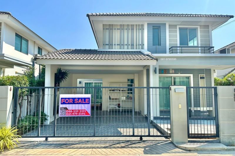 Second-hand detached house, Chonburi, Bang Saen, Grand Valley Project, Bypass Nong Mon, Chonburi