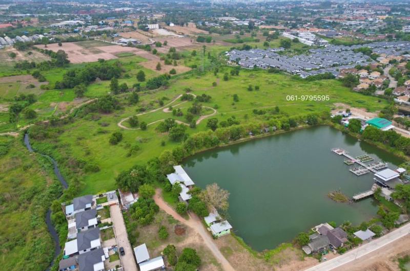 Sriracha land, beautiful plot, yellow area, community area, very good location, Sak Kho-Nong Kham road.