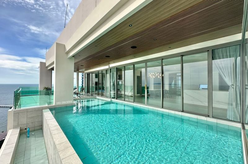 For sale, for rent, penthouse, Casaluna Paradiso, beautiful room, good location, sea view, furnished, move in Ready