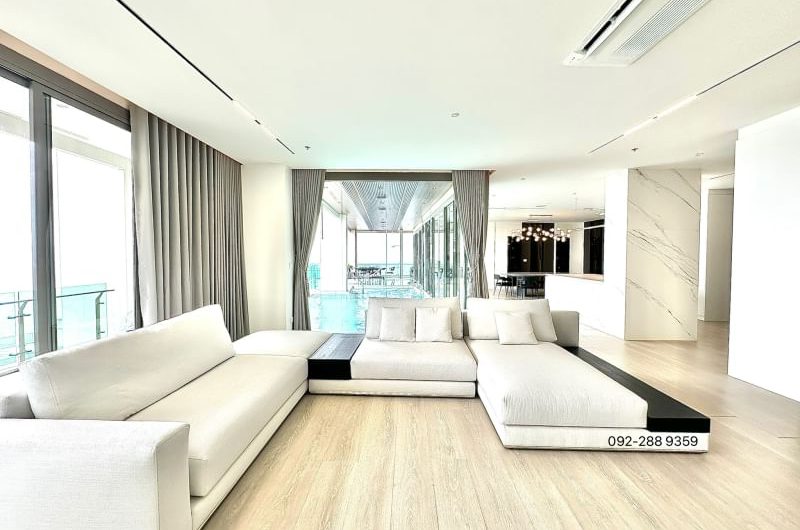 For sale, for rent, penthouse, Casaluna Paradiso, beautiful room, good location, sea view, furnished, move in Ready