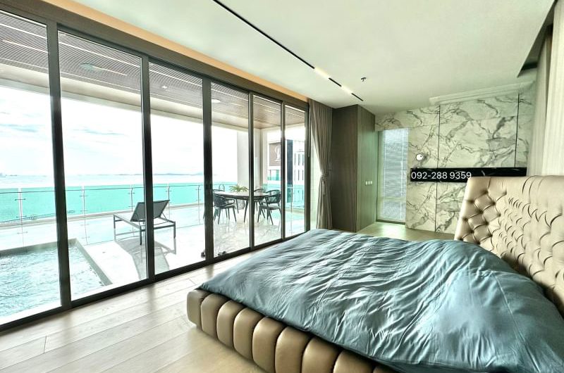 For sale, for rent, penthouse, Casaluna Paradiso, beautiful room, good location, sea view, furnished, move in Ready