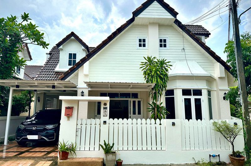 Single house for rent, move in Ready, Baan Suan Walaya project, Sriracha, Chonburi