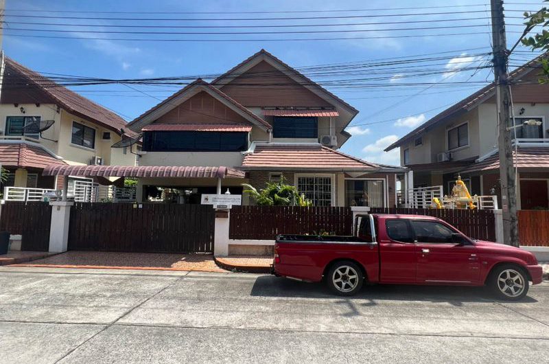 Second-hand detached house for sale, Grand Home Place Village, Liang Nong Mon, Chonburi