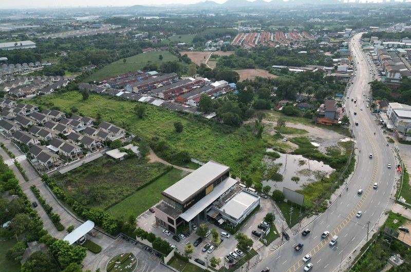 ขายที่ดินศรีราชา แปลงงาม ติดถนน3241 ใกล้สวนเสือศรีราชา ชลบุรี
