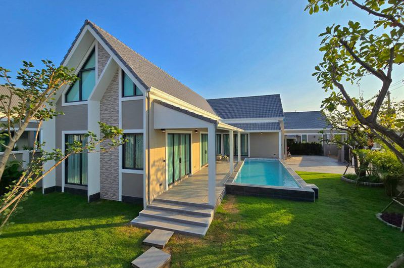 Newly built pool villa, Pattaya, premium location, Map Prachan Reservoir area