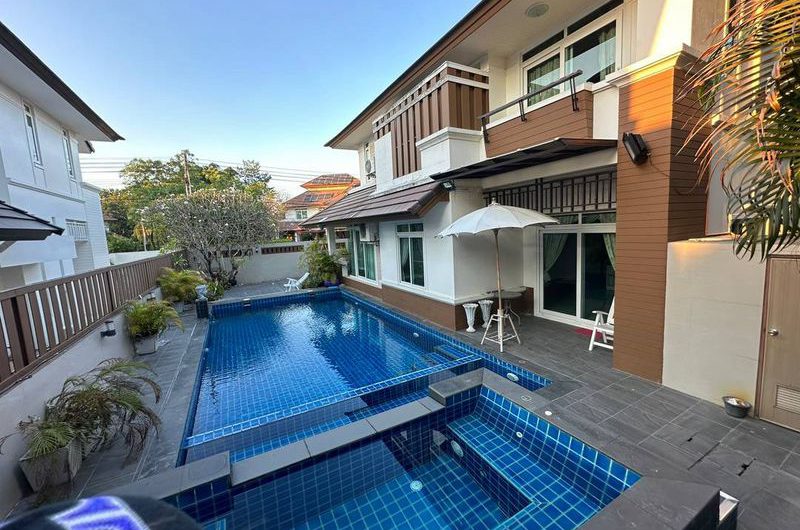 ปล่อยเช่าบ้านเดี่ยวศรีราชา โครงการ เดอะบูเลอวาร์ด บ้านสวย ตกแต่งพร้อมอยู่