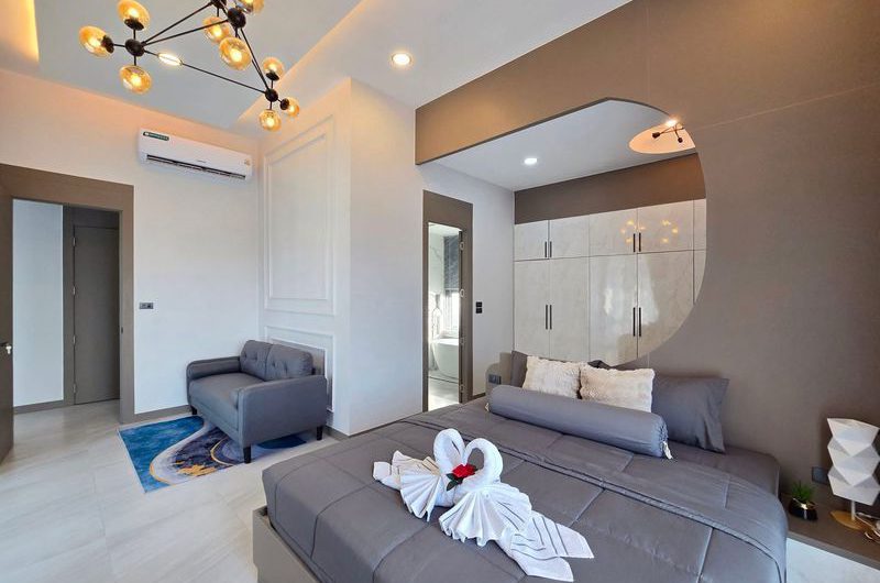 Newly built pool villa, Pattaya, premium location, Map Prachan Reservoir area