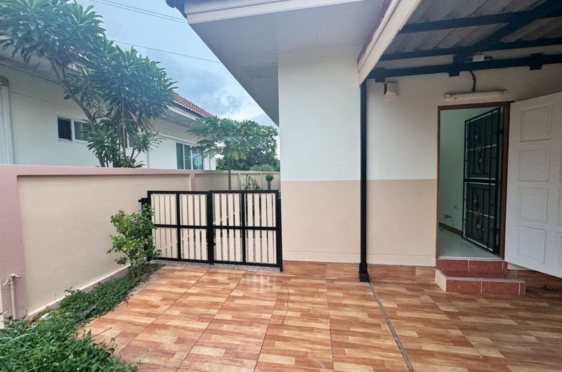 Single-storey detached house for rent, ready to move in, Montri Park Village, Sriracha, Chonburi