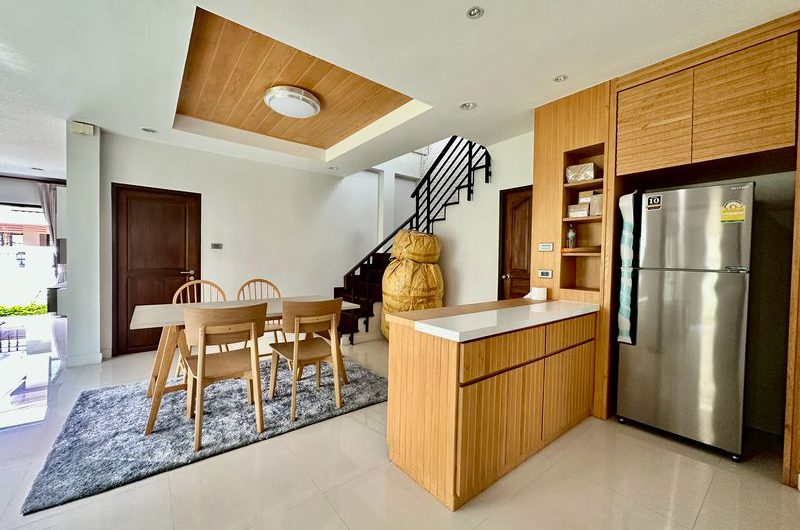 2-storey detached house for sale in Sriracha District, The Complete Village Project, move in ready