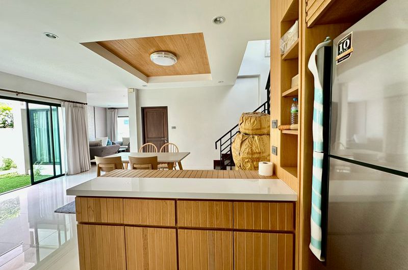 2-storey detached house for sale in Sriracha District, The Complete Village Project, move in ready