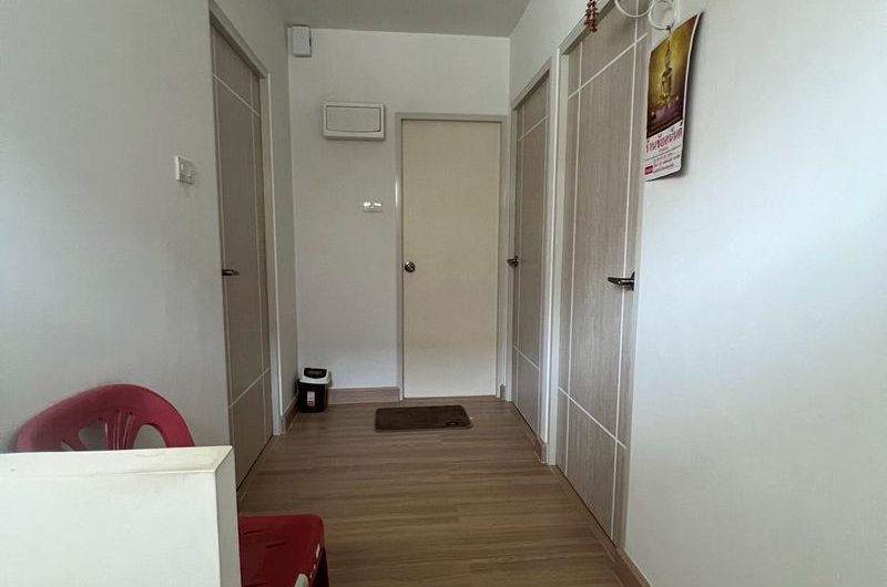 Second-hand semi-detached house for sale, Life in the Garden Village, Rong Po-Motorway, Bang Lamung, Chonburi