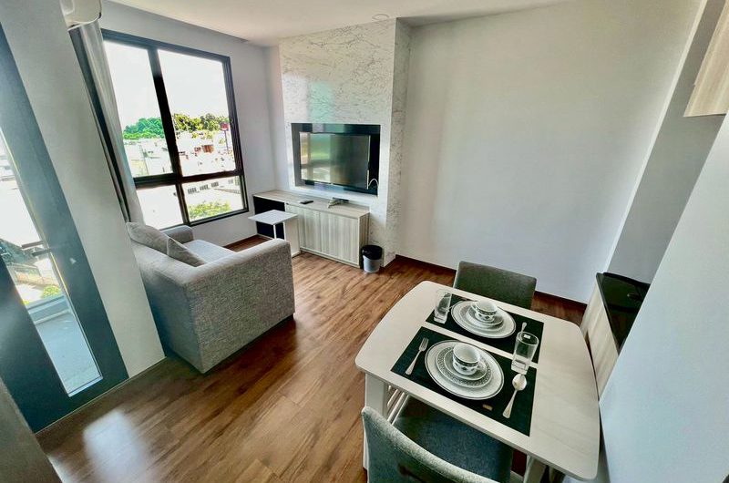 Japanese style condo for sale, cheap price, Dormy Residence Sriracha, beautiful room,  move in ready