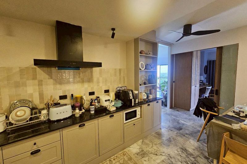 Luxury condo for sale, cheap price, Panya Resort Bang Phra, newly decorated room,  move in ready