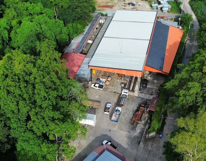 ขาย ให้เช่าที่ดินพร้อมสิ่งปลูกสร้าง โรงงาน และออฟฟิศ โซนบ่อวิน ศรีราชา