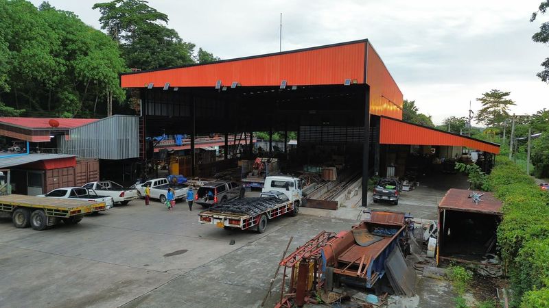 ขาย ให้เช่าที่ดินพร้อมสิ่งปลูกสร้าง โรงงาน และออฟฟิศ โซนบ่อวิน ศรีราชา