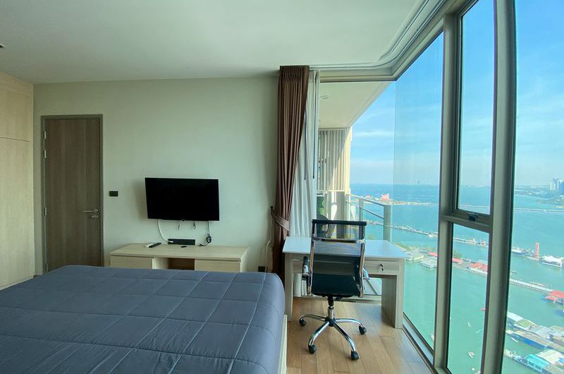 ให้เช่ามารีน่า เบย์ ฟร้อนท์ คอนโดศรีราชา ห้องสวยสุดหรู ชั้นสูง วิวทะเล