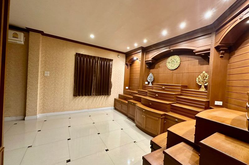 Single house for rent in Sriracha, The Boulevard Village project, on Sriracha – Nong Yai Bu Road