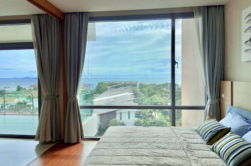 For rent: Casaluna Paradiso Condo Bangsaen, beachfront project, beautiful room, move in Ready