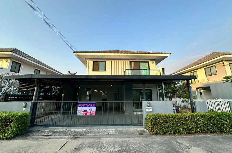 ขายบ้านเดี่ยวศรีราชา ราคาสุดคุ้ม โครงการ มณีรินทร์ ไพรเวซี่ ชากค้อ-หนองขาม ชลบุรี