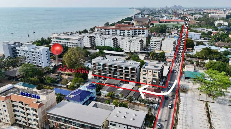 ขายที่ดินใกล้หาดวอนนภา บางแสน แปลงสวย เขตชุมชน