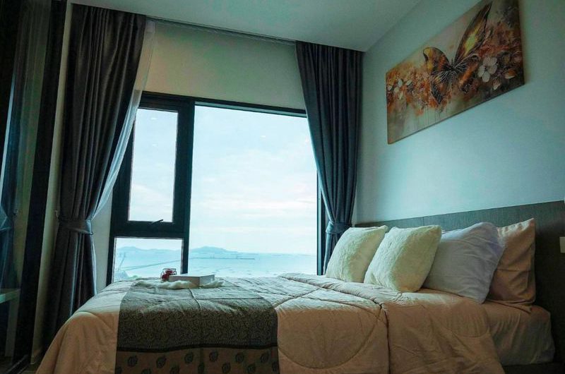 ขาย ให้เช่าคอนโดหรู ไนท์บริดจ์ ดิ โอเชี่ยน ศรีราชา วิวสวย ตกแต่งพร้อมอยู่