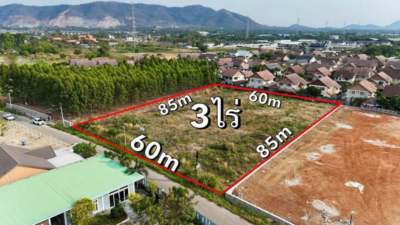 ขายให้เช่า ที่ดินเปล่าแปลงสวย เขตชุมชน หนองมน บางแสน ชลบุรี