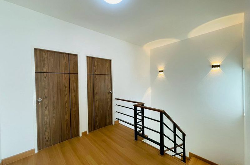 Resale renovated twin house in Metro Park Village, Thung Sukla, Sriracha, Chonburi.