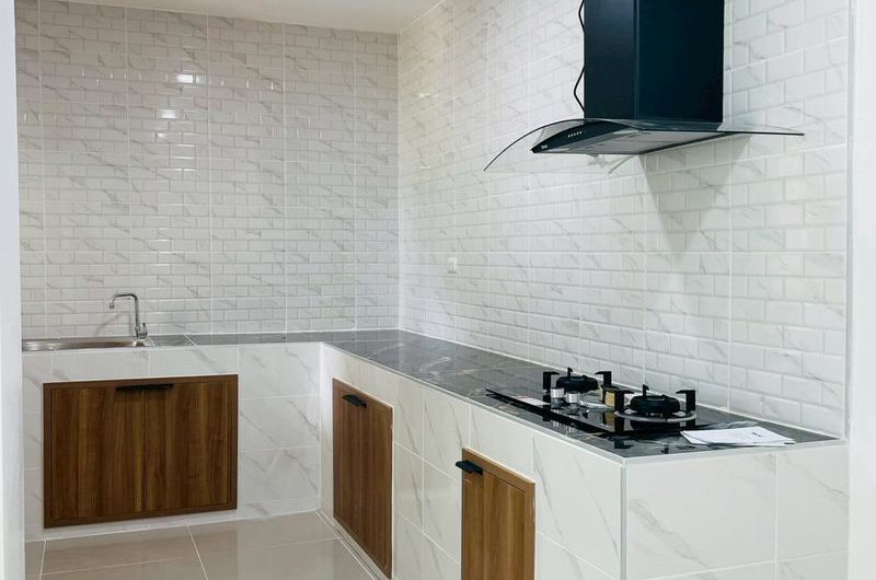 Resale renovated twin house in Metro Park Village, Thung Sukla, Sriracha, Chonburi.