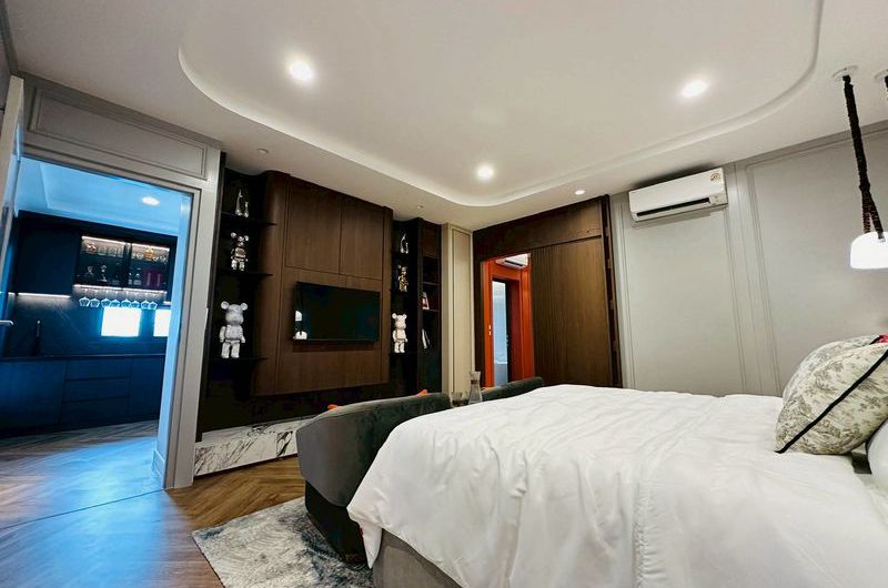 Luxury new detached houses in Chonburi, Kingweston Muangmai prayasajja project.