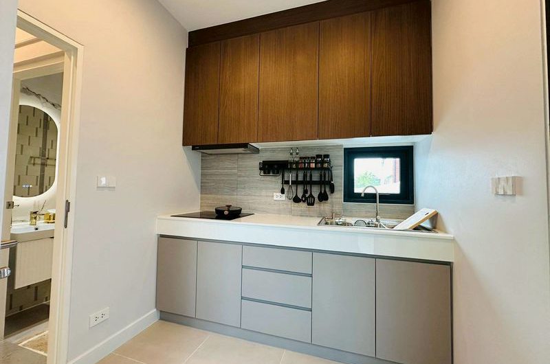 Luxury new detached houses in Chonburi, Kingweston Muangmai prayasajja project.