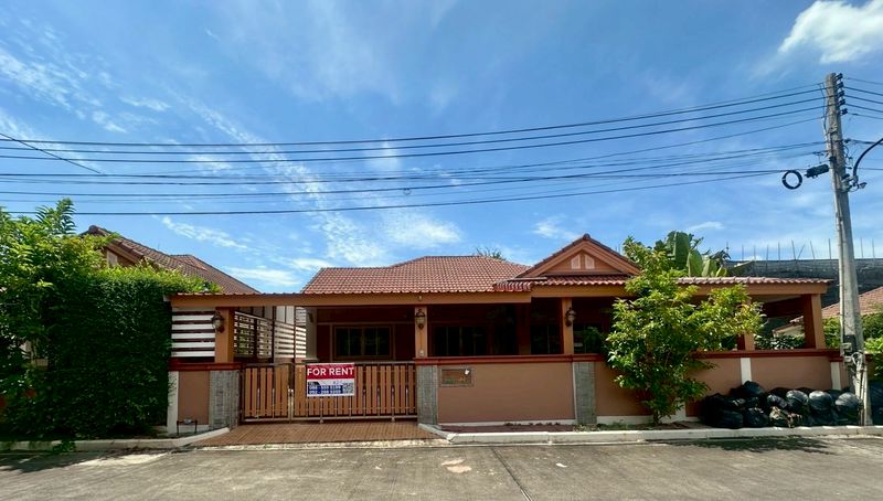 บ้านเช่าศรีราชา หมู่บ้านณฐาวดี 4 บรรยากาศร่มรื่น เหมาะสำหรับครอบครัว