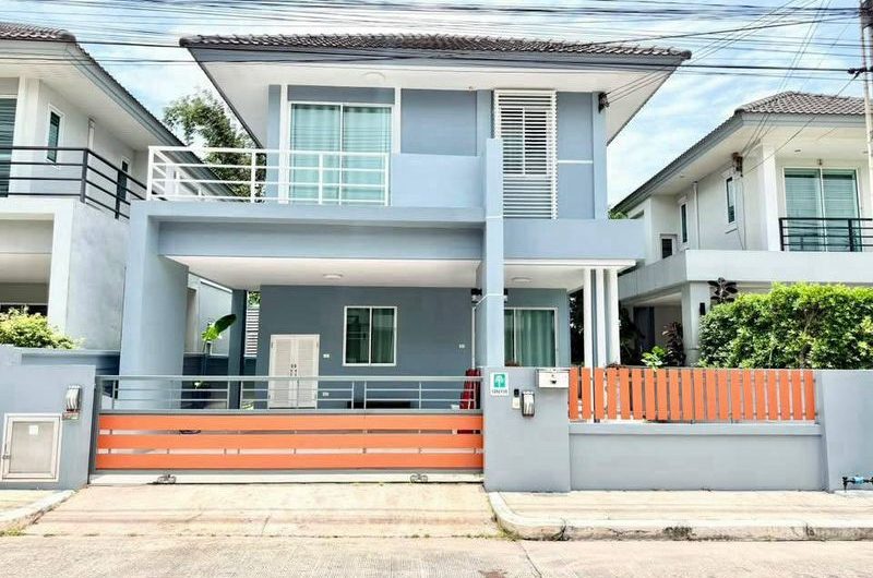 ขายบ้านเดี่ยว หนองขาม ศรีราชา หมู่บ้านเดอะทรี ทำเลดี เดินทางสะดวก